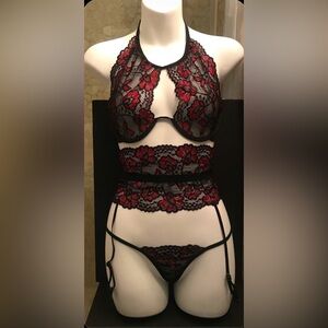 Exotic 3 Piece Lingerie